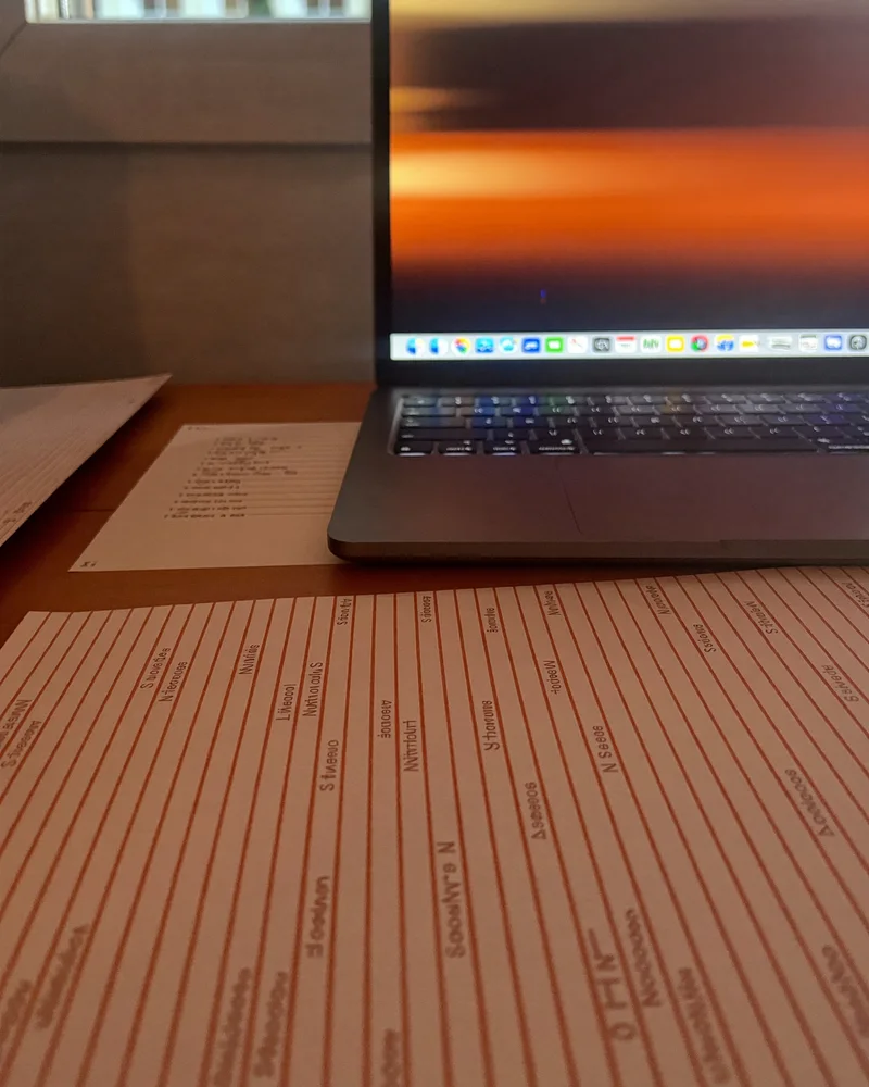 Sfeerbeeld: werkplek met laptop in avondlicht (illustratief)